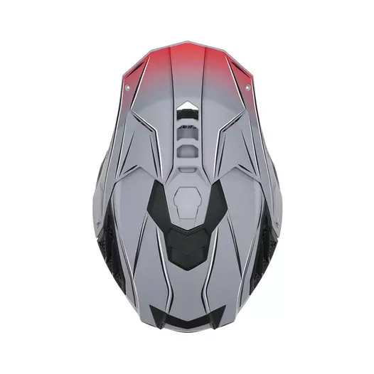 Acerbis Airstrike-x Мотошлем Grey Red Серый