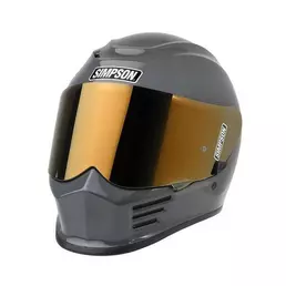 Simpson Speed 2206 Мотошлем Armor Allure Silver Серый