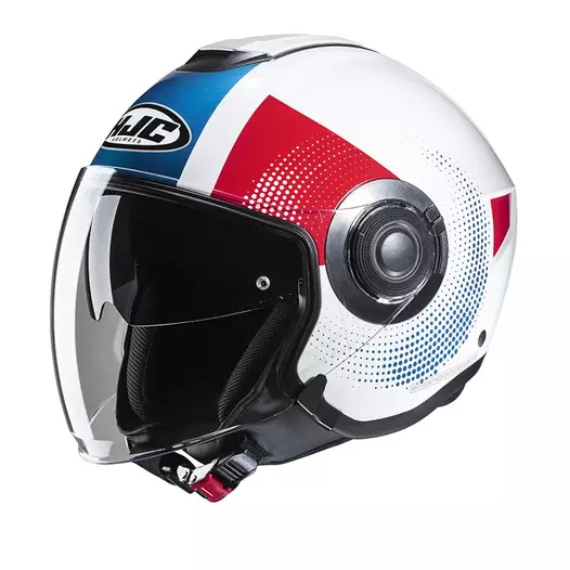 Hjc I40n Pyle Мотошлем White Red Blue Синий (размер: xs)