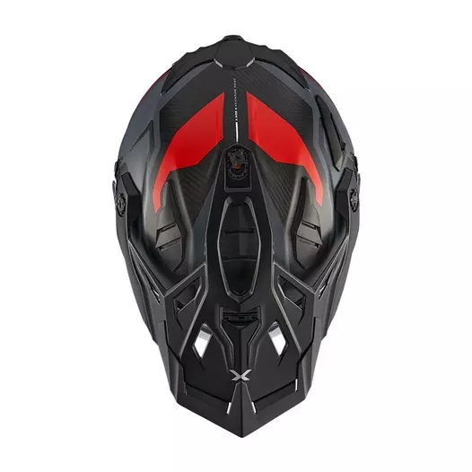 Nexx X.wed3 Keyo Мотошлем Grey Red Красный