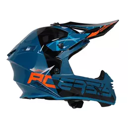 Acerbis X-track 2206 Мотошлем Black Green Зеленый