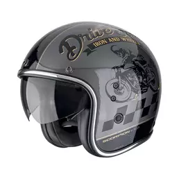 Scorpion Belfast Evo Drive Fast Мотошлем Black Черный