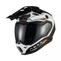 Nexx X.rally Raid Мотошлем White Orange Оранжевый