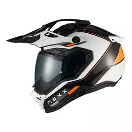 Nexx X.rally Raid Мотошлем White Orange Оранжевый