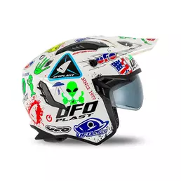Ufo Sheratan 2206 Legendary Edition Мотошлем White Белый