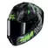 Shark Spartan Rs Shaytan Мотошлем Black Green Зеленый