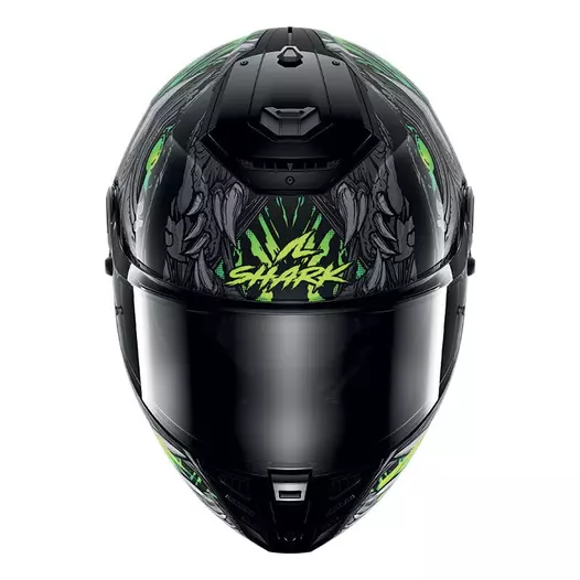 Shark Spartan Rs Shaytan Мотошлем Black Green Зеленый