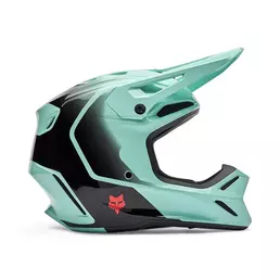 Fox V3 Drip Мотошлем Turquoise Синий