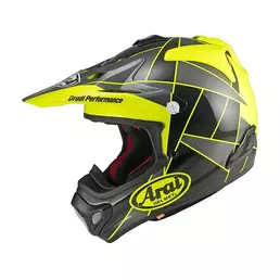 Arai Mx-v Evo Peak Мотошлем Yellow Желтый
