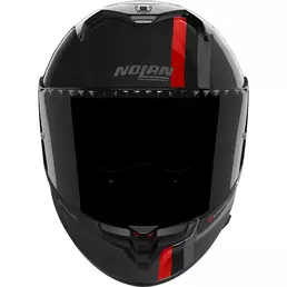 Nolan X-904 Ultra Carbon Gemini Мотошлем Black Red Красный