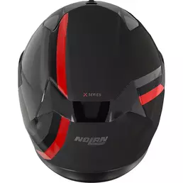 Nolan X-904 Ultra Carbon Gemini Мотошлем Black Red Красный