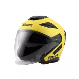 Blauer Jj-01 Monochrome Мотошлем Yellow Желтый (размер: xs)