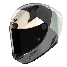 Nolan X-804 Rs Ultra Carbon Blocco Anthracite Avorio Серый (размер: xs)