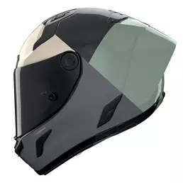 Nolan X-804 Rs Ultra Carbon Blocco Anthracite Avorio Серый