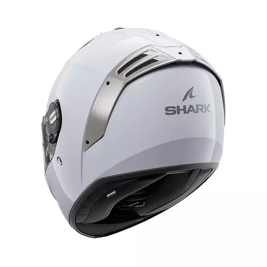 Shark Spartan Rs Blank Мотошлем White Silver Белый