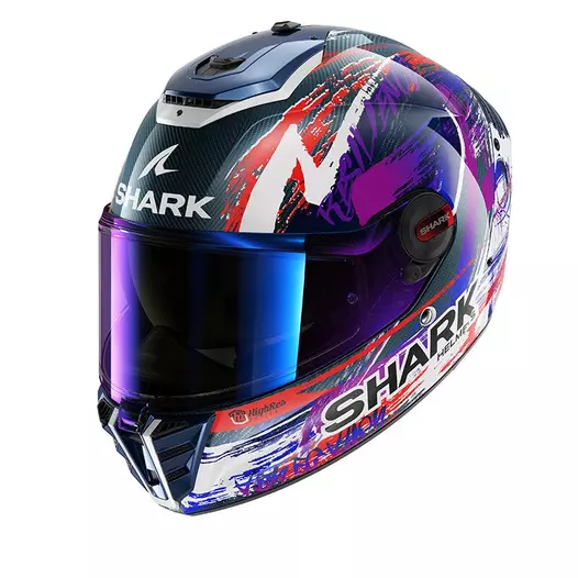 Shark Spartan Rs Carbon Zarco Signature Мотошлем Фиолетовый (размер: xs)