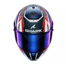 Shark Spartan Rs Carbon Zarco Signature Мотошлем Фиолетовый