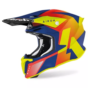 Airoh Twist 2 Lift Мотошлем Azure Matt Синий