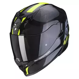 Scorpion Exo 520 Air Laten Мотошлем Black Yellow Желтый