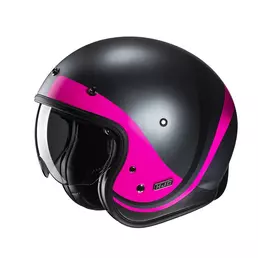 Hjc V31 Emgo Мотошлем Black Pink Розовый