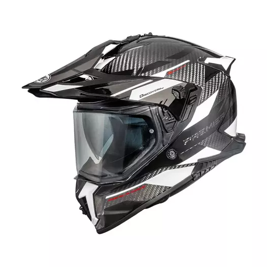 Premier Discovery Carbon Ea 8 Мотошлем White Белый (размер: xs)