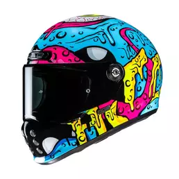 Hjc V10 Squeeze Мотошлем Синий