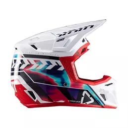 Leatt Moto 8.5 V26 Мотошлем Kit Royal Blue Red Синий