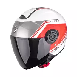 Scorpion Exo City 2 Vita Мотошлем White Red Красный