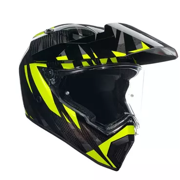 Agv Ax9 Carbon Steppa Мотошлем Yellow Желтый