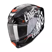 Scorpion Exo-jnr Air Boum Мотошлем Black White Черный
