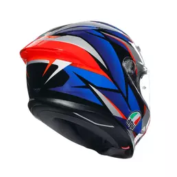 Agv K6 S E2206 Slashcut Мотошлем Black Blue Red Синий
