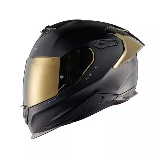 Nexx Y.100r Subsonic Мотошлем Black Gold Matt Золотистый (размер: s)