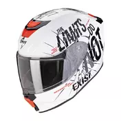 Scorpion Exo-jnr Air Boum Мотошлем White Black Белый