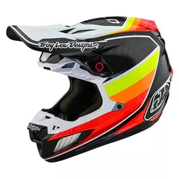 Troy Lee Designs Se5 Carbon Reverb Мотошлем Red Красный