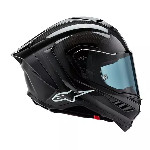 Alpinestars Supertech R10 Solid Мотошлем Black Gloss Черный