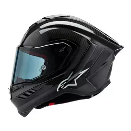 Alpinestars Supertech R10 Solid Мотошлем Black Gloss Черный