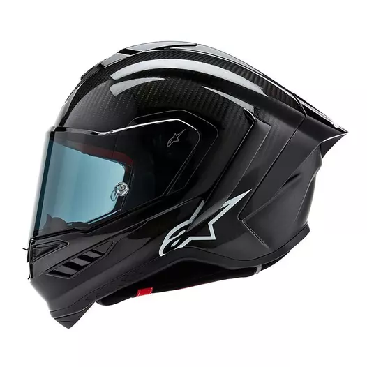 Alpinestars Supertech R10 Solid Мотошлем Black Gloss Черный