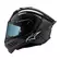 Alpinestars Supertech R10 Solid Мотошлем Black Gloss Черный