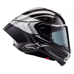 Alpinestars Supertech R10 Element Мотошлем Silver Gloss Серый
