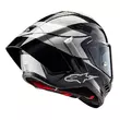 Alpinestars Supertech R10 Element Мотошлем Silver Gloss Серый