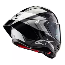 Alpinestars Supertech R10 Element Мотошлем Silver Gloss Серый