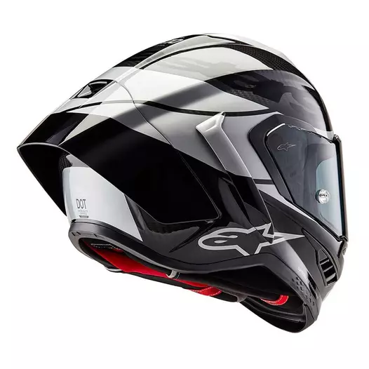 Alpinestars Supertech R10 Element Мотошлем Silver Gloss Серый