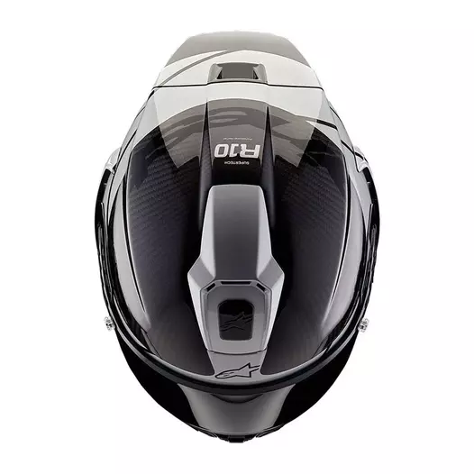 Alpinestars Supertech R10 Element Мотошлем Silver Gloss Серый