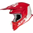 Just-1 J18 Pulsar Мотошлем Red White Красный (размер: s)
