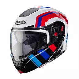 Caberg Horus X Road Мотошлем White Black Red Blue Синий