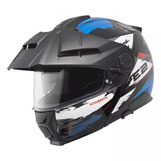 Schuberth E2 Trail Modular Мотошлем Blue Matt Синий (размер: xs)