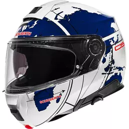 Schuberth C5 Globe Modular Мотошлем Blue Синий
