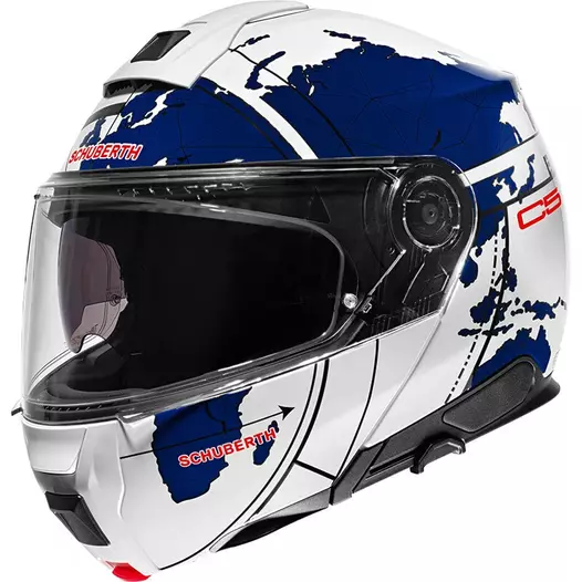 Schuberth C5 Globe Modular Мотошлем Blue Синий (размер: xs)