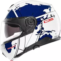 Schuberth C5 Globe Modular Мотошлем Blue Синий