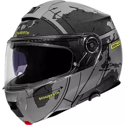 Schuberth C5 Globe Modular Мотошлем Grey Серый